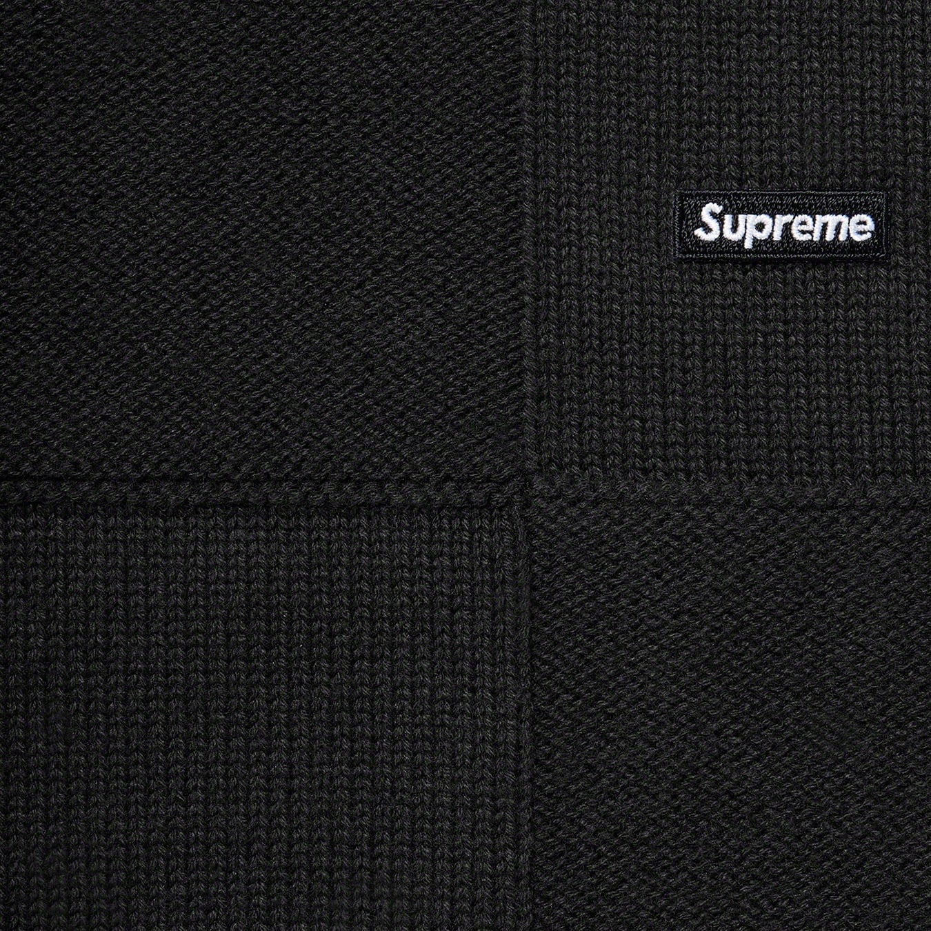 Tonal Checkerboard Small Box Sweater view 6